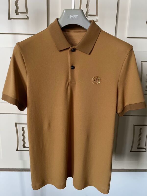 Mensen voor polo T-shirts Hoogwaardige katoen Custom geborduurd logo of machineprinting logo Casual Brand City Polos