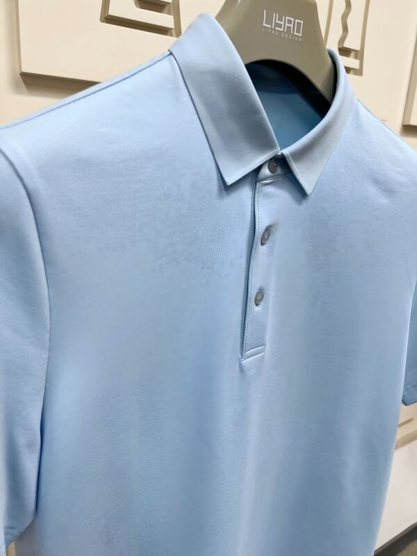 Premium Heren Poloshirts | Minimalistisch Ontwerp, Korte Mouwen Zachte Stof voor Alle Seizoenen OEM/ODM Heren T-shirt Fabrikant