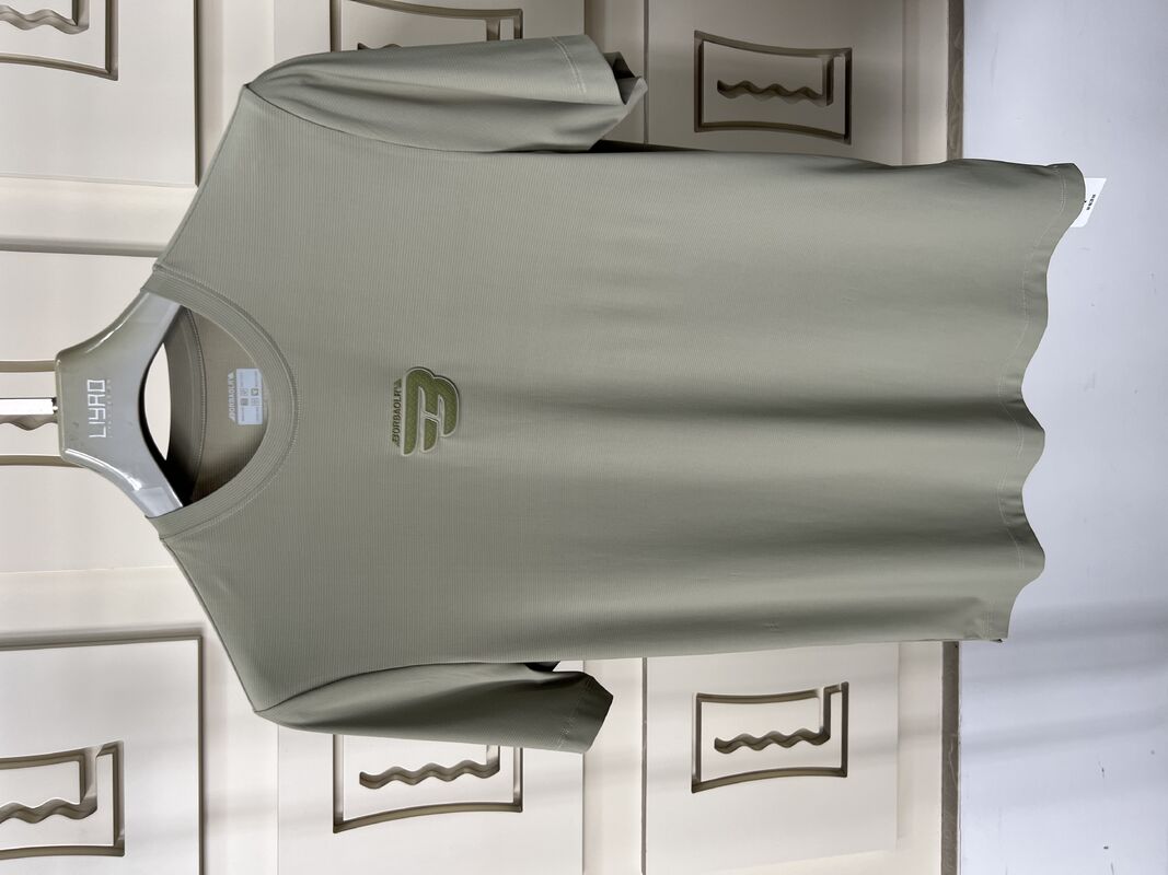 Aanpassen Olijfgroen Sport Set voor mannen - Kort - mouw T-shirt en broek, ademend stof t-shirt voor mannen