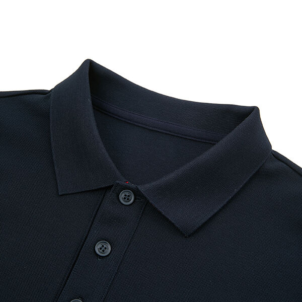 Beroepsontwerper Polo Shirts Mensen Langmouw Anti-rimpel hoogwaardige Polo Shirts voor het werk Katoen ademend droog borduurwerk