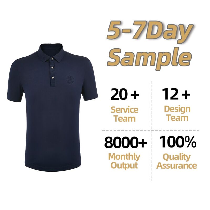 Nieuw product Custom Logo Gepersonaliseerd Fit Business Men Golf Kleding Kortsleeve Polo T-shirts