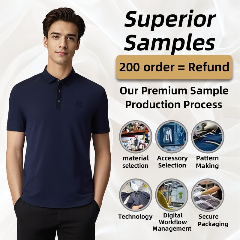 Nieuw product Custom Logo Gepersonaliseerd Fit Business Men Golf Kleding Kortsleeve Polo T-shirts