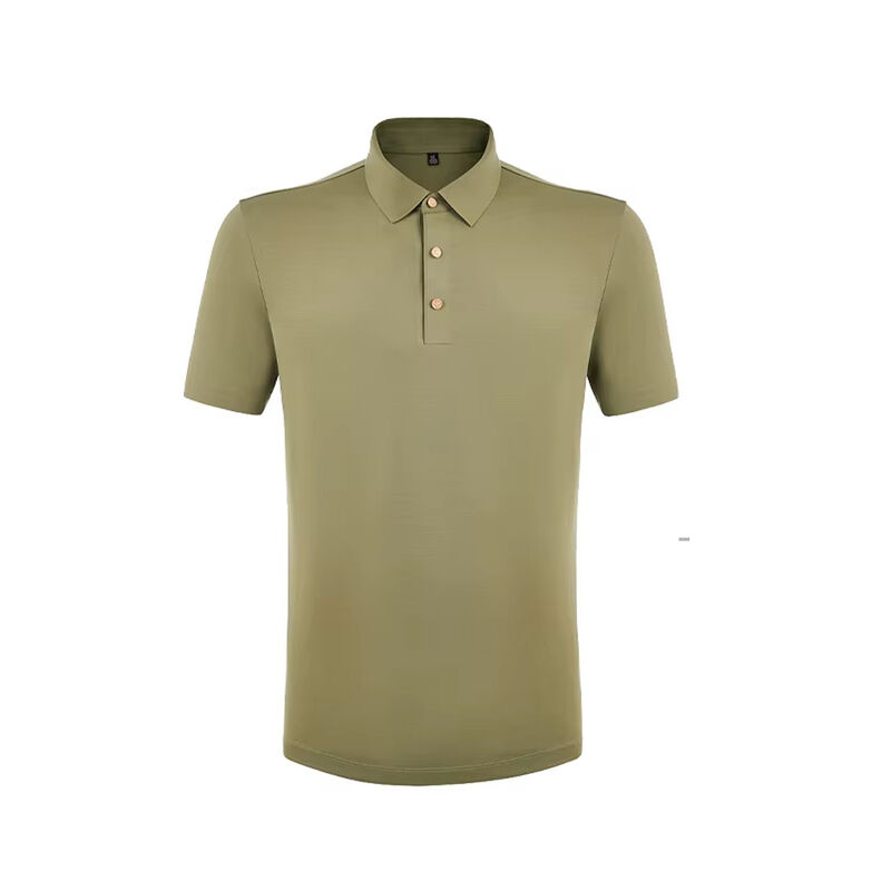Nieuwe innovatie Custom Summer Time Snel droogend Ademend naadloos Kortsleeft Polo shirt voor mannen
