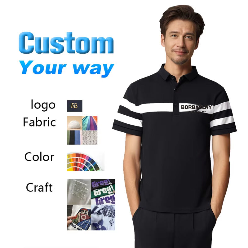 Groothandel Blanke schooluniform Polo shirt Custom Print Logo T-shirts Plain Golf Polo T-shirts Custom Men's Polo Shirts