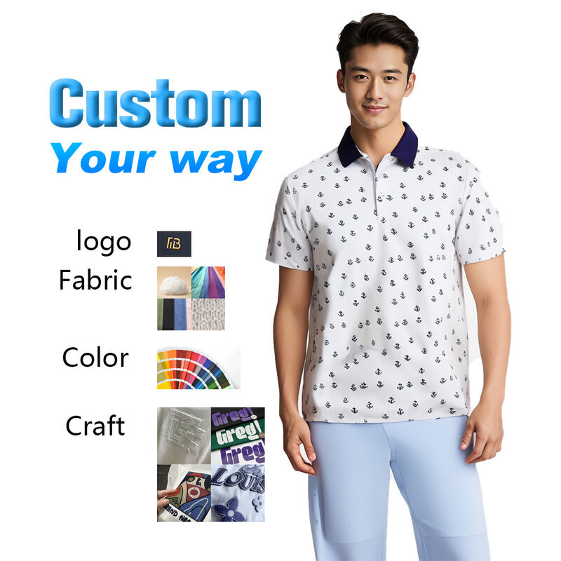 Mensen polo shirts voor mannen en vrouwen gepersonaliseerde & gedrukte golf polo voor zaken Casual Wear en Sport Teams Men T-Shirt Polo