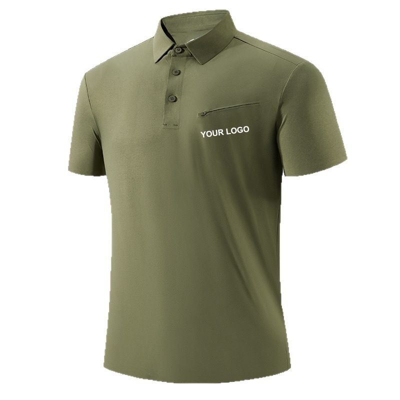 Casual Business Sports POLO Shirt Heren Dames Op Maat Geborduurd Geprint Polo Shirt Korte Lengte Knopen Gemaakt Kwaliteit