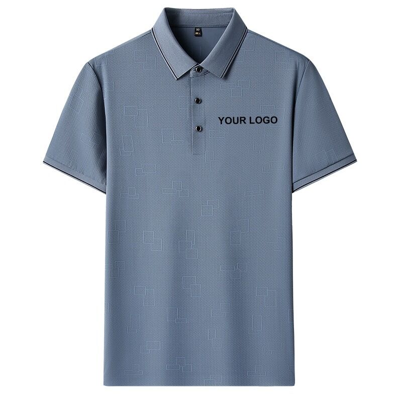 Snel droog kortmouw polo shirt vrijetijds polo shirt unisex plus size mannen polo shirts