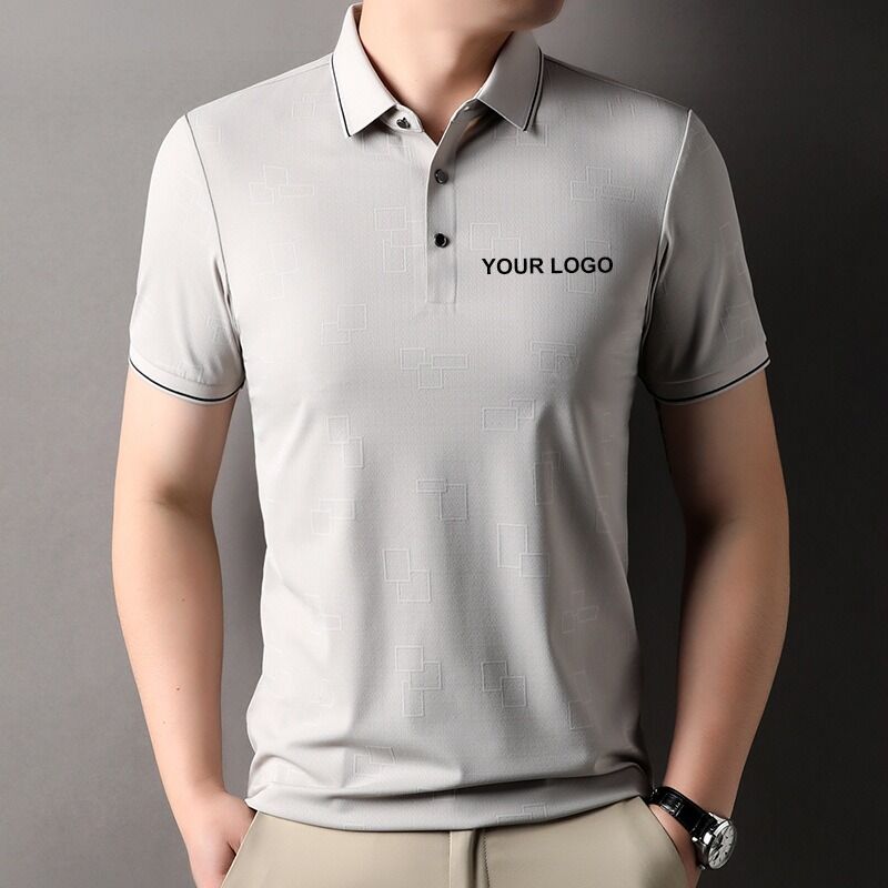 Snel droog kortmouw polo shirt vrijetijds polo shirt unisex plus size mannen polo shirts