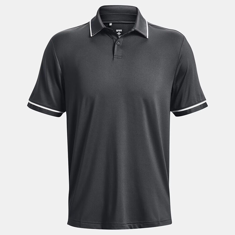 Hoge Kwaliteit Effen Dry Fit Korte Mouw Vochtafvoerende Golf Poloshirts voor Heren