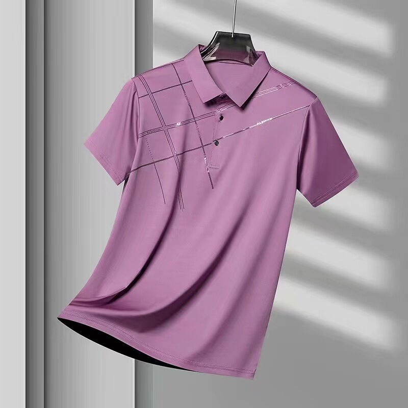 Heren Polo Shirts met Bedrukking en Borduurlogo, Hoge Kwaliteit Katoen, Effen, Basic, Uniform, Golf Polo Shirts