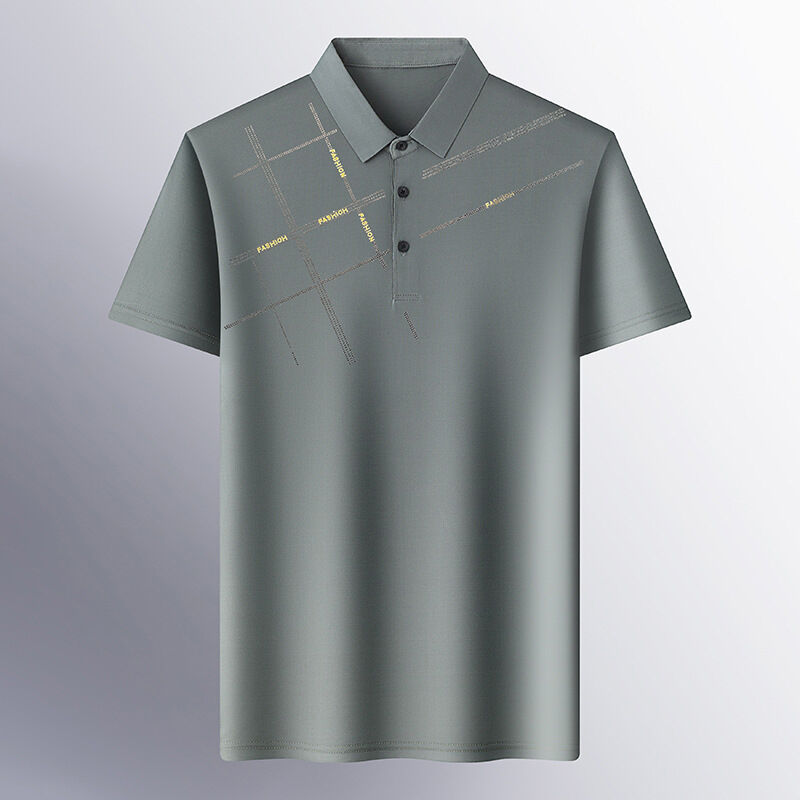 Heren Polo Shirts met Bedrukking en Borduurlogo, Hoge Kwaliteit Katoen, Effen, Basic, Uniform, Golf Polo Shirts
