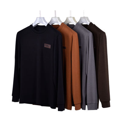 Plush Blank Jogger Crewneck Cotton Pullover Hoodie 400 Gramm Met OEM